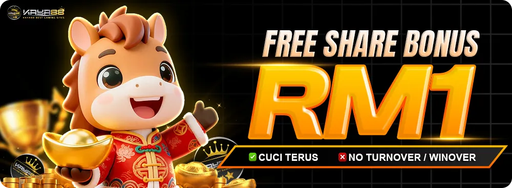 KAYA88 Free Share Bonus